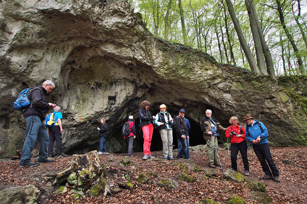2015 DAV Suhl Höhlenwanderung Fränkische Schweiz Oswaldhöhle (Foto: Andreas Kuhrt)