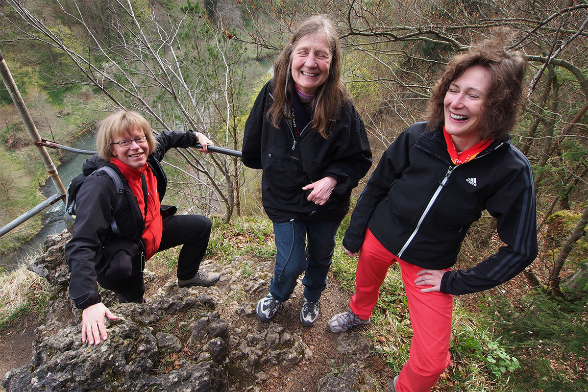 2015 DAV Suhl Höhlenwanderung Fränkische Schweiz Riesenburg (Foto: Andreas Kuhrt)