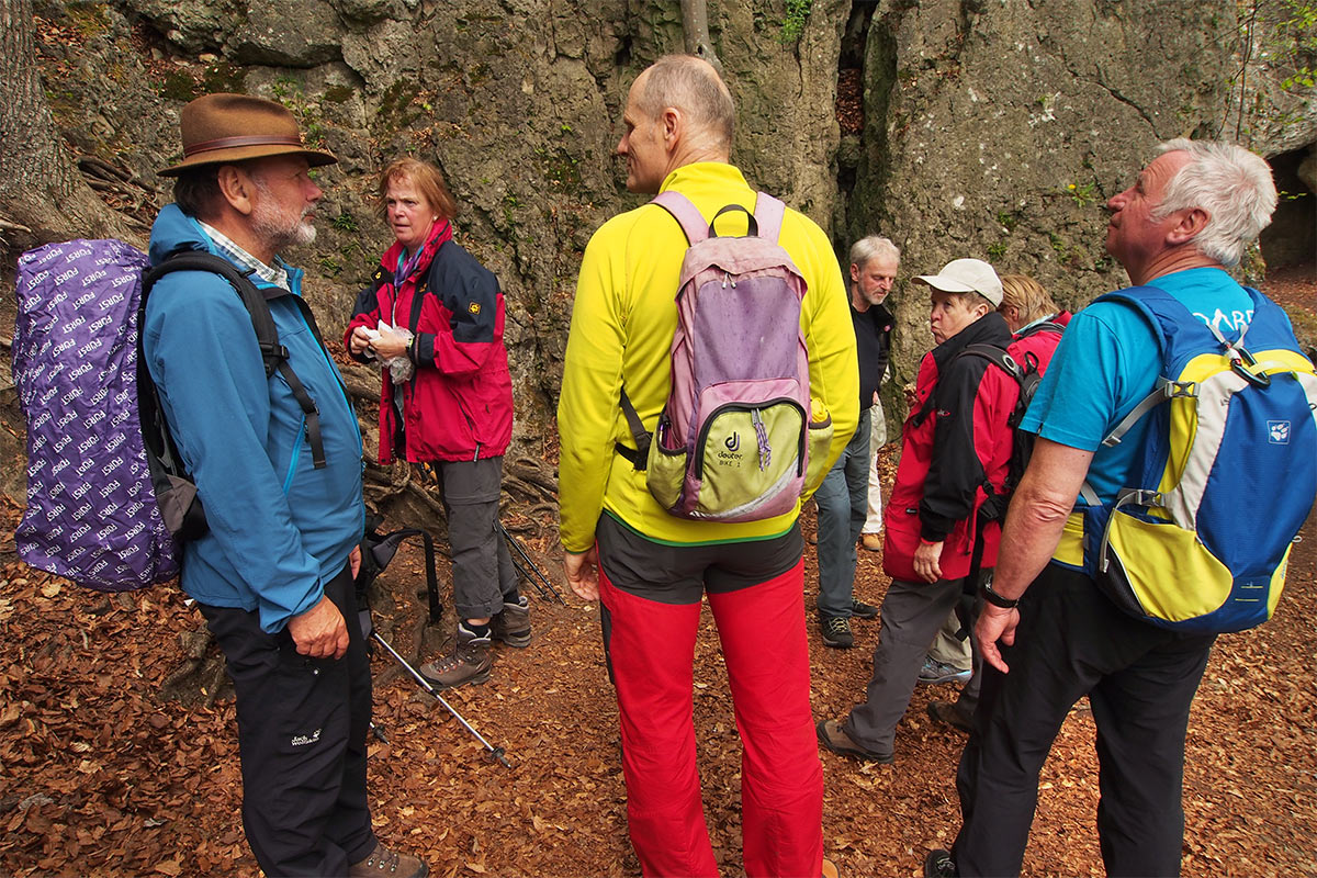 2015 DAV Suhl Höhlenwanderung Fränkische Schweiz Rosenmüllerhöhle (Foto: Andreas Kuhrt)