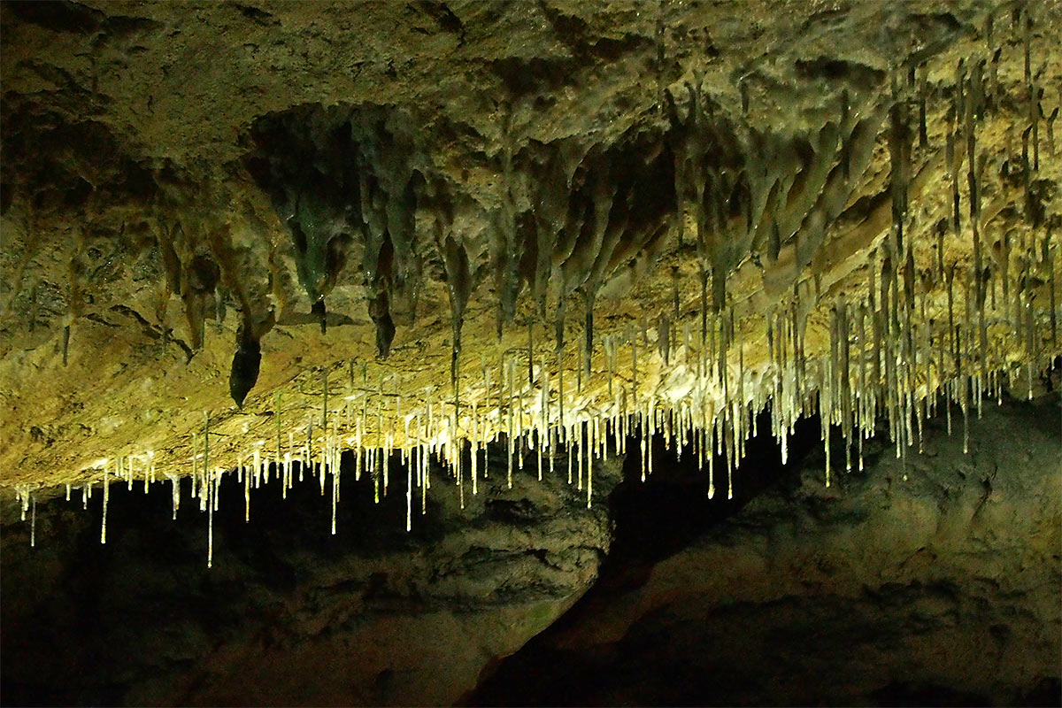 2015 DAV Suhl Höhlenwanderung Fränkische Schweiz Sophienhöhle (Foto: Andreas Kuhrt)