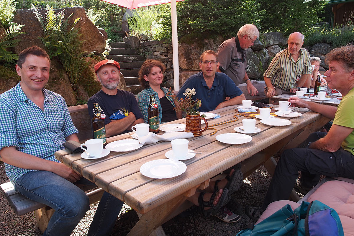 25 Jahre DAV Suhl . Forsthaus Oberschönau . 29.08.2015 (Foto: Manuela Hahnebach)