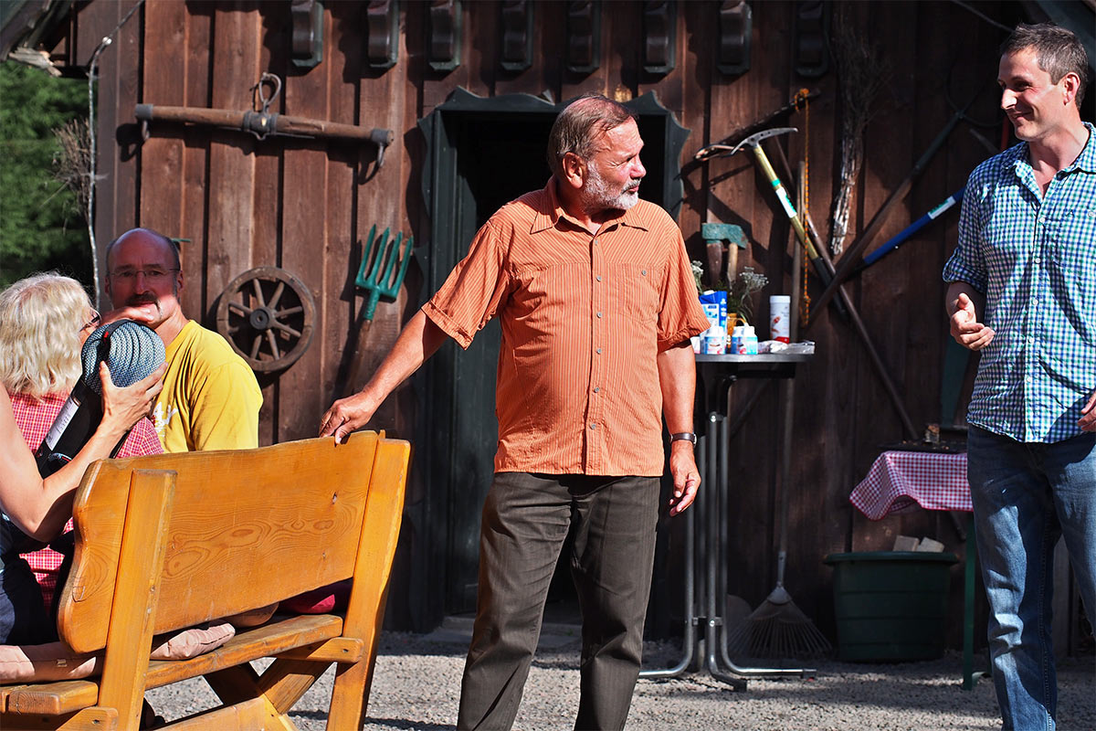 25 Jahre DAV Suhl . Forsthaus Oberschönau . 29.08.2015 (Foto: Manuela Hahnebach)