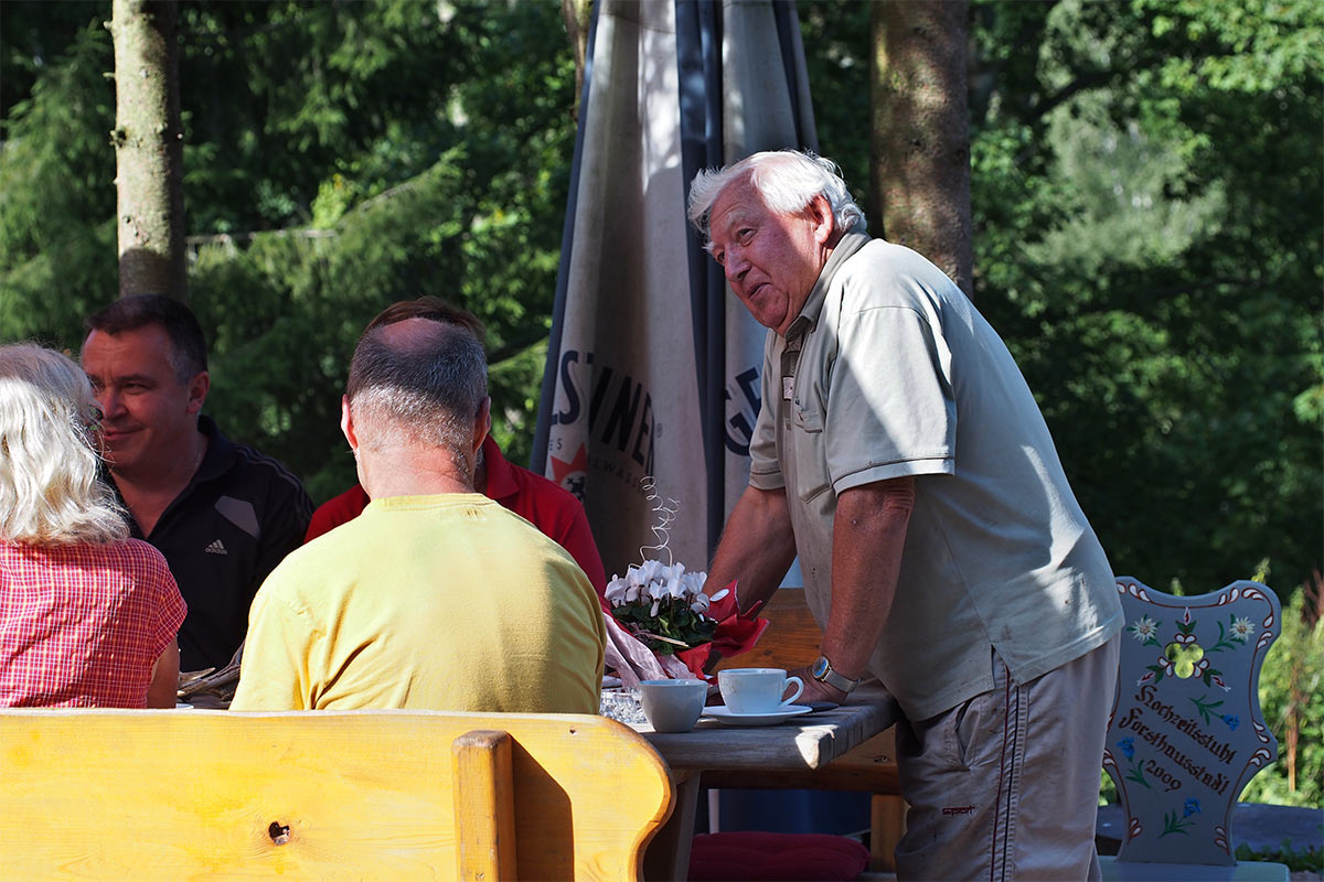 25 Jahre DAV Suhl . Forsthaus Oberschönau . 29.08.2015 (Foto: Manuela Hahnebach)