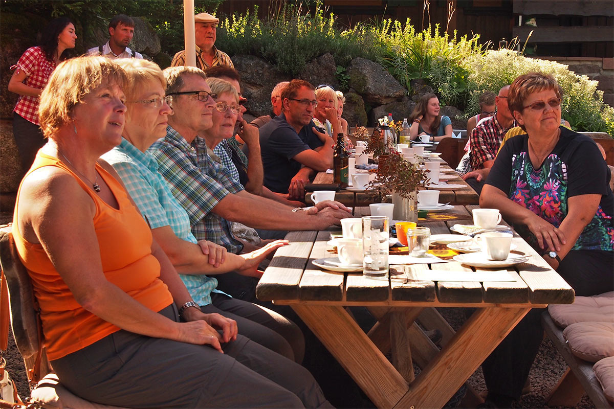 25 Jahre DAV Suhl . Forsthaus Oberschönau . 29.08.2015 (Foto: Andreas Kuhrt)