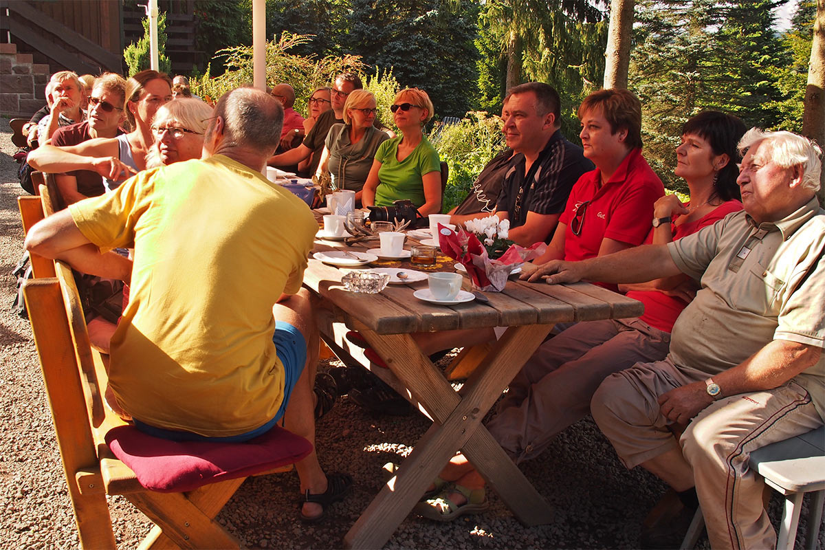25 Jahre DAV Suhl . Forsthaus Oberschönau . 29.08.2015 (Foto: Andreas Kuhrt)