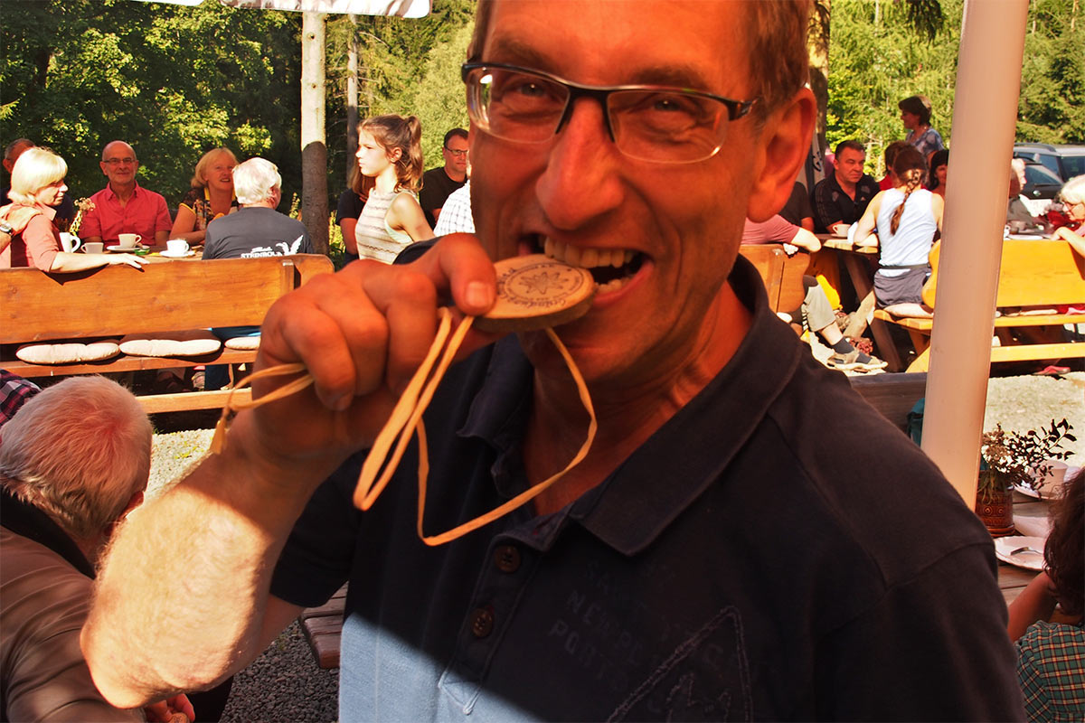 25 Jahre DAV Suhl . Forsthaus Oberschönau . 29.08.2015 (Foto: Andreas Kuhrt)