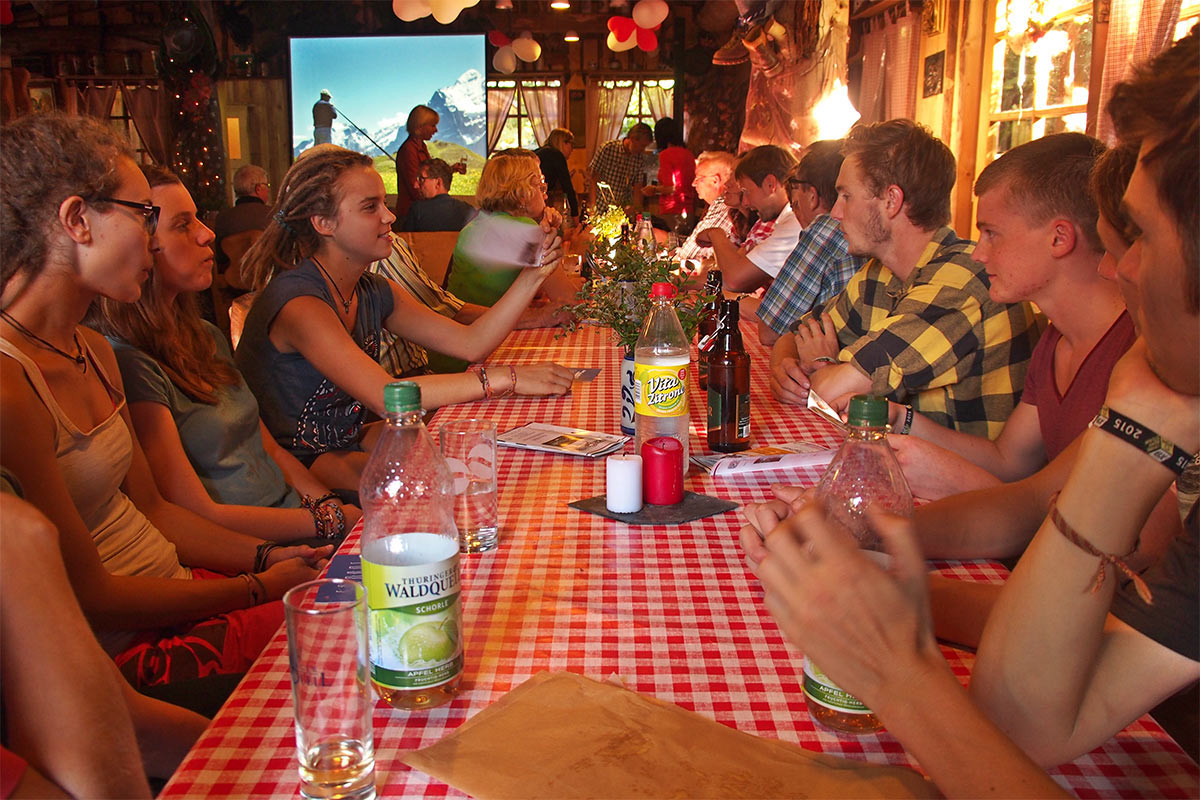 25 Jahre DAV Suhl . Forsthaus Oberschönau . 29.08.2015 (Foto: Andreas Kuhrt)