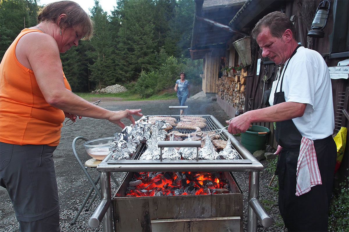 25 Jahre DAV Suhl . Forsthaus Oberschönau . 29.08.2015 (Foto: Andreas Kuhrt)