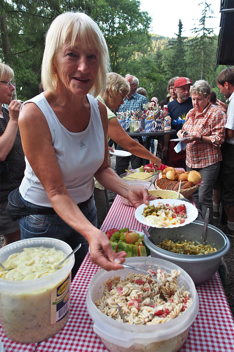 25 Jahre DAV Suhl . Forsthaus Oberschönau . 29.08.2015 (Foto: Andreas Kuhrt)