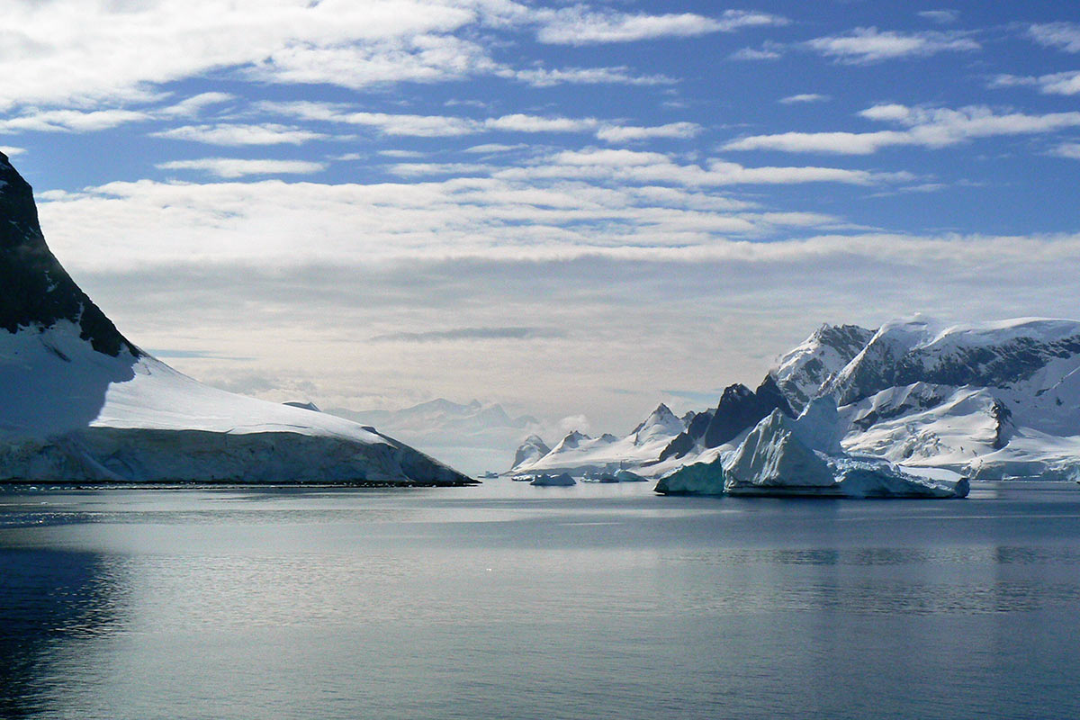 Eisberge in der Antarktis (Foto: Lehmann)
