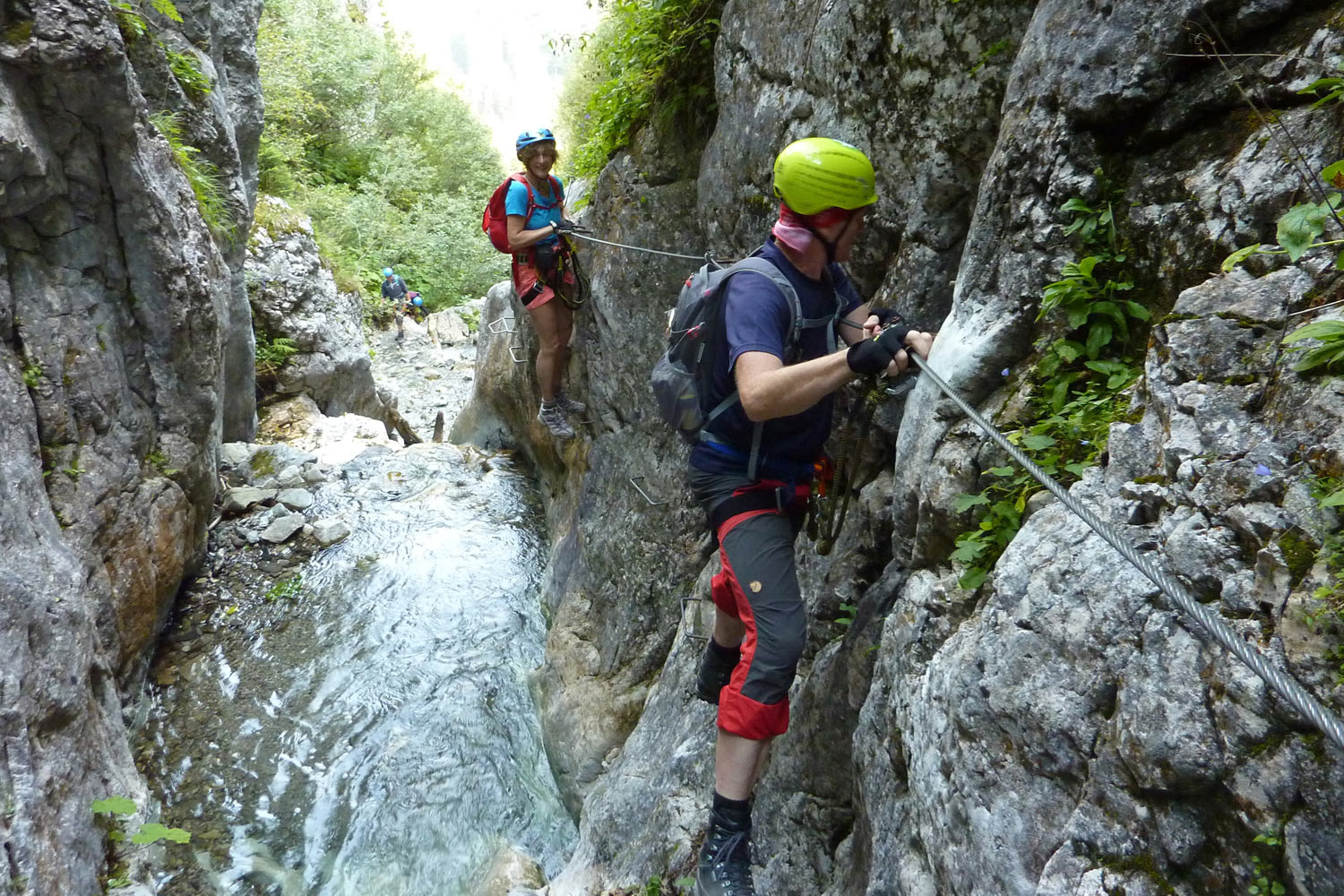 Klettersteigtour Montafon 2016 (Foto: Udo Geyersbach)
