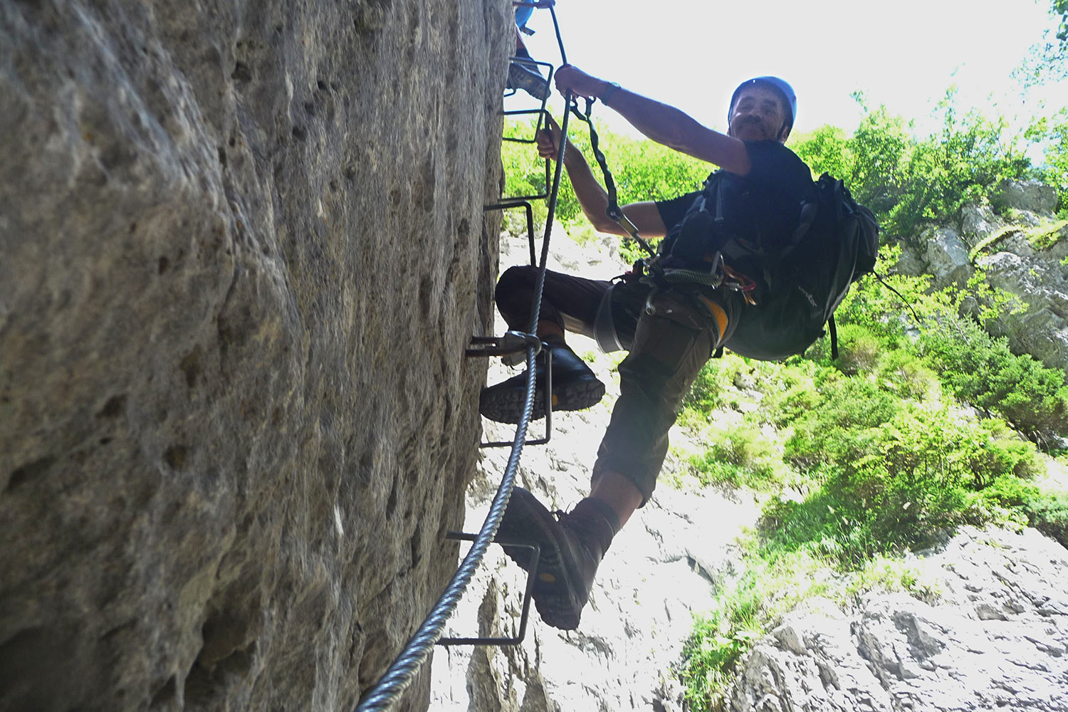 Klettersteigtour Montafon 2016 (Foto: Udo Geyersbach)
