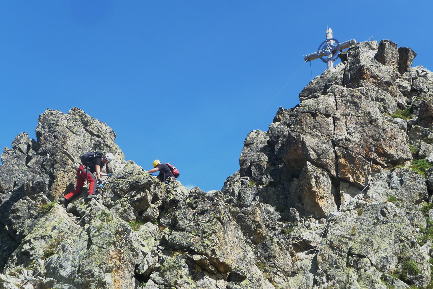 Klettersteigtour Montafon 2016 (Foto: Klaus Wahl)