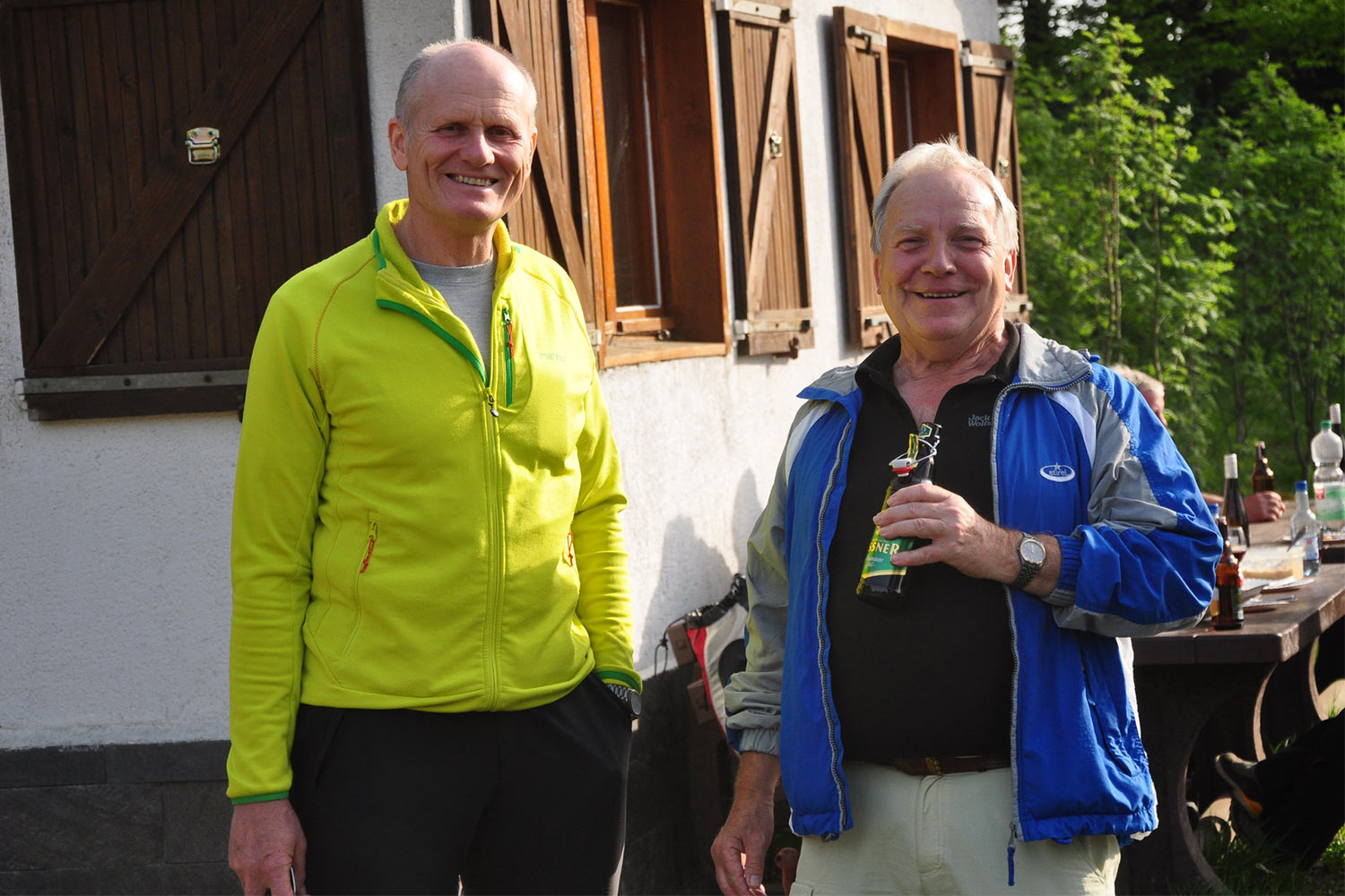 Männer . Oberhofer Hütte 05.2016 (Foto: Klaus Wahl)