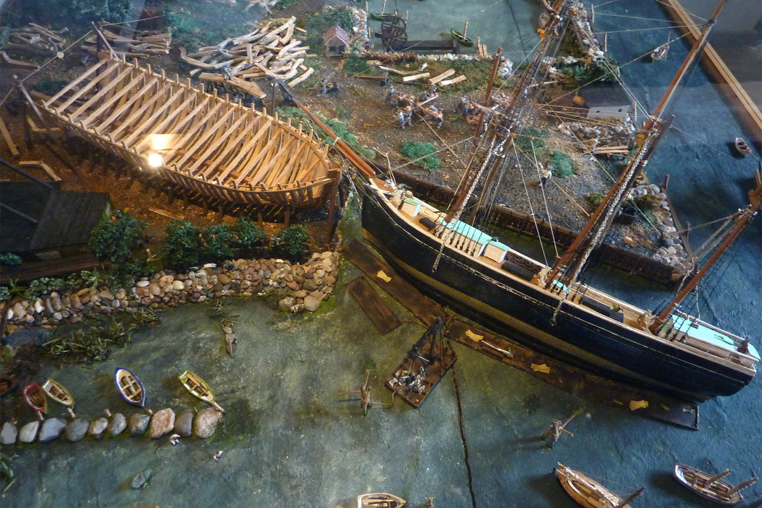 Seefahrtsmuseum in Marstal (Ærø, Dänemark) . Segeln Dänische Südsee 2016 (Foto: Udo Geyersbach)