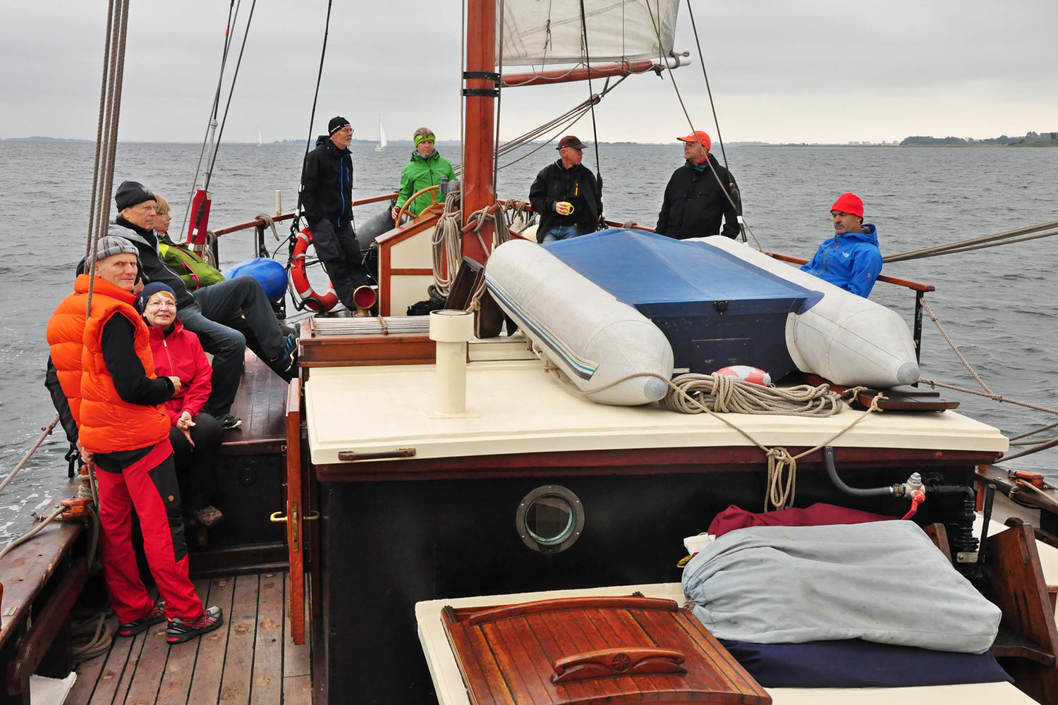 Von Ærøskøbing durch die Dänische Südsee . Segeln Dänische Südsee 2016 (Foto: Klaus Wahl)