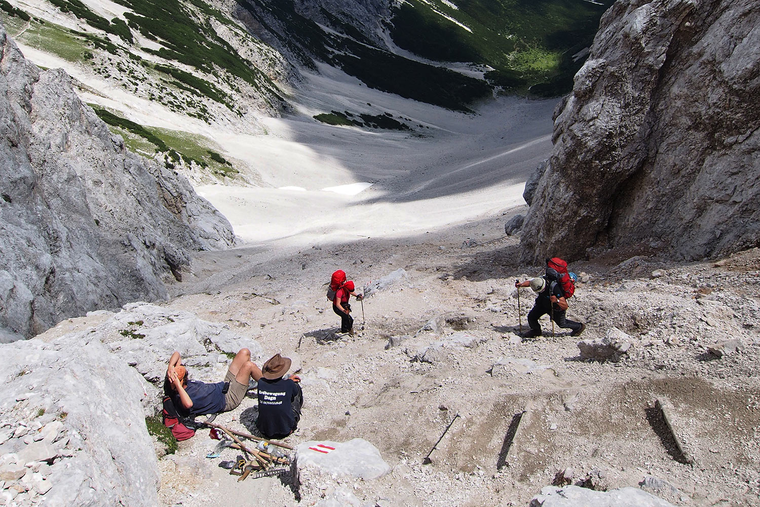 Am Stempeljoch . Karwendel (Foto: Andreas Kuhrt 2017)