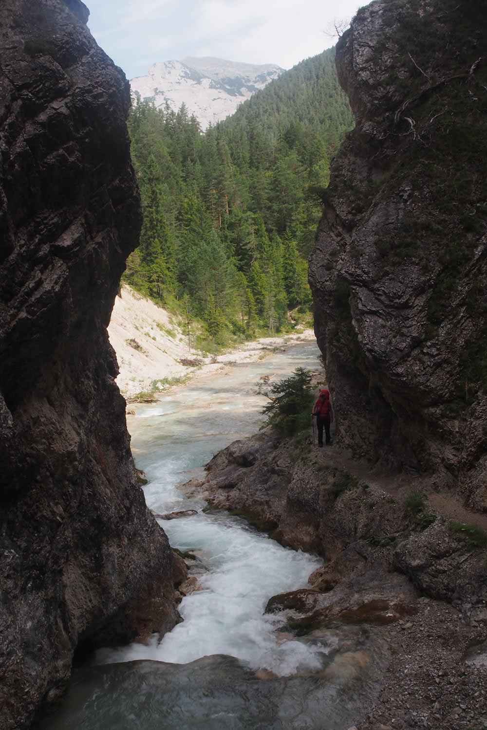 Gleirschklamm bei Scharnitz . Karwendel (Foto: Andreas Kuhrt 2017)