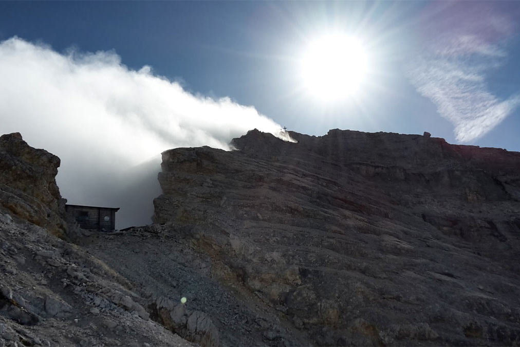 Birkkarspitze . München-Venedig 2017 (Foto: Klaus Rennert)