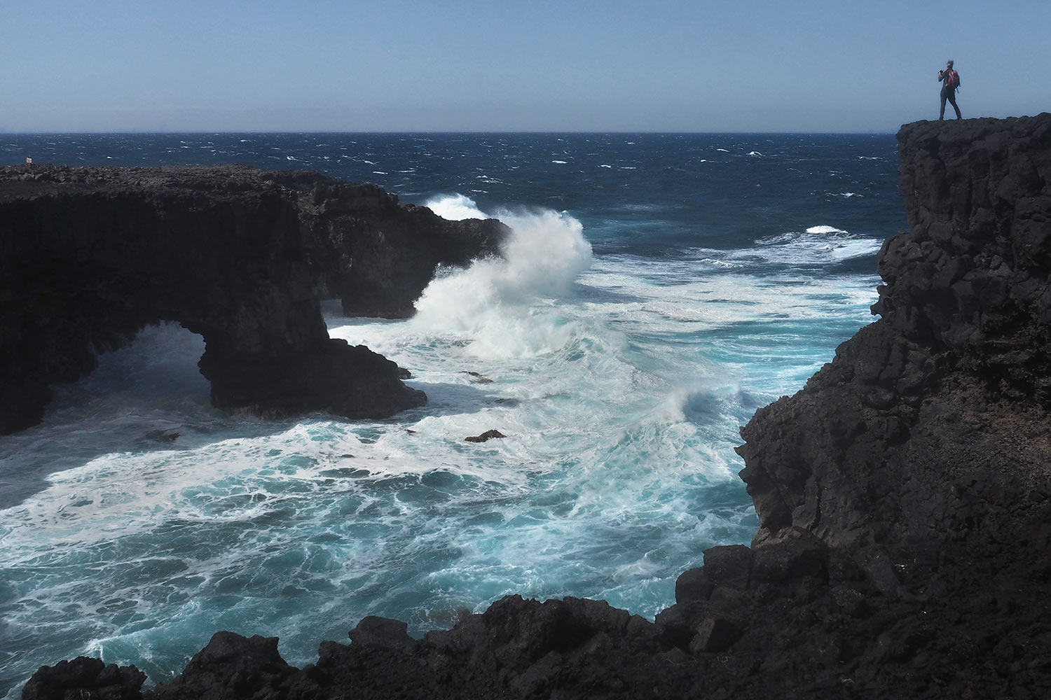 Punta de la Sal . El Hierro 2018 (Foto: Manuela Hahnebach)