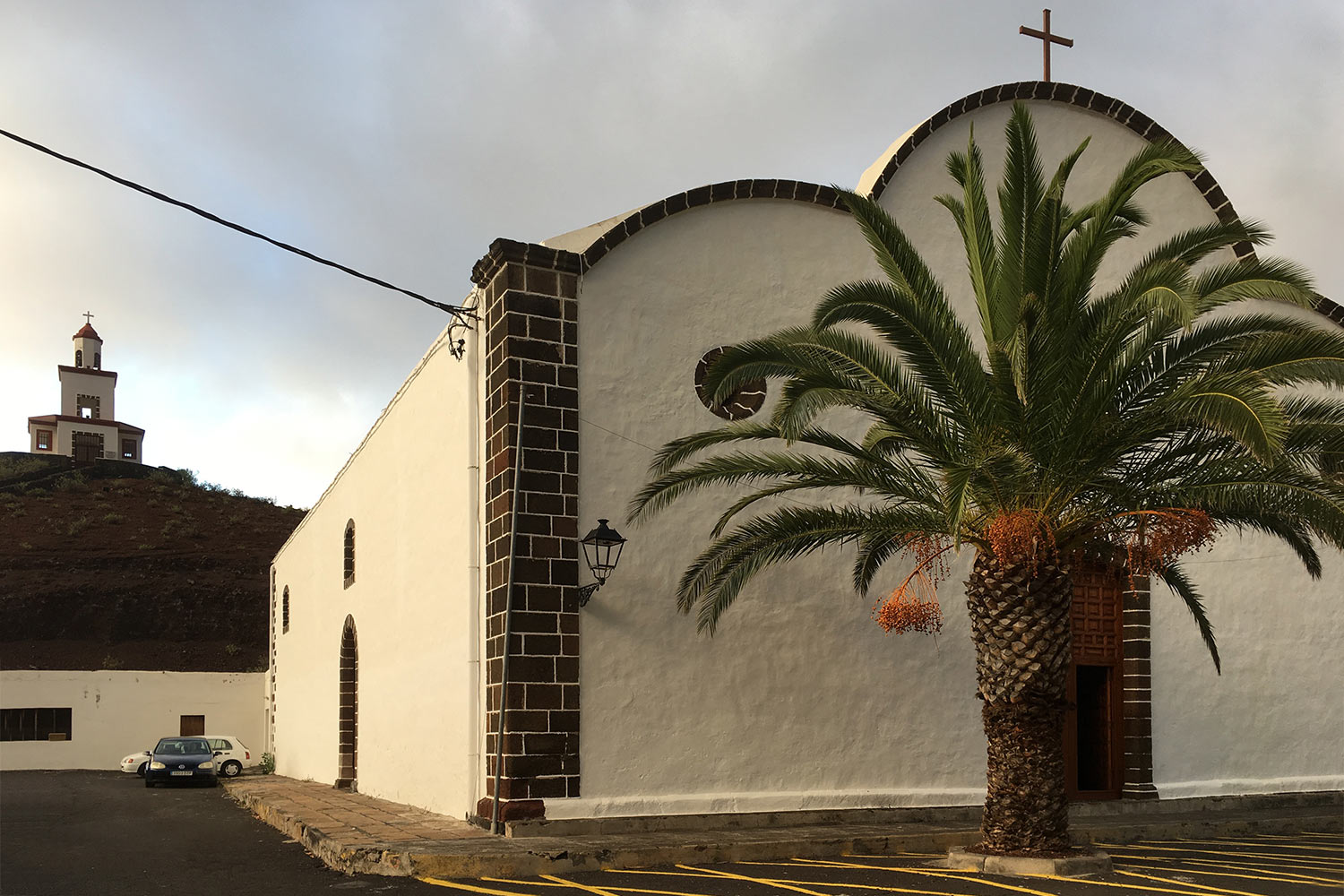 Kirche Nuestra Señora de Candelaria in La Frontera . El Hierro 2018 (Foto: Manuela Hahnebach)