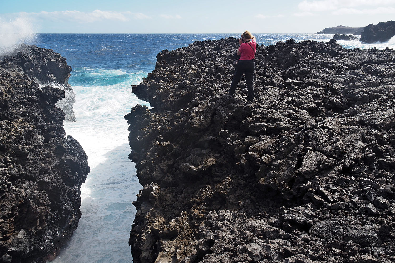 An der Punta de Malpaís bei Tamaduste . El Hierro 2018 (Foto: Andreas Kuhrt)