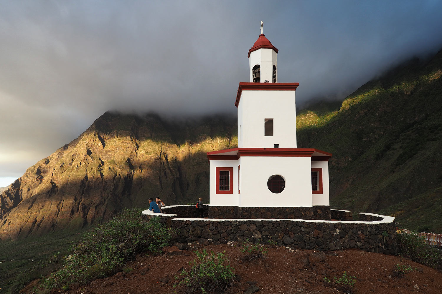 Kirchturm Campanario Frontera . El Hierro 2018 (Foto: Andreas Kuhrt)