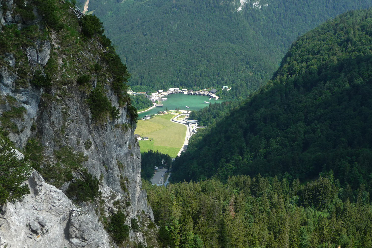 Grünsteinklettersteig . Klettersteige Berchtesgadener Alpen 2018 (Foto: Klaus Wahl)
