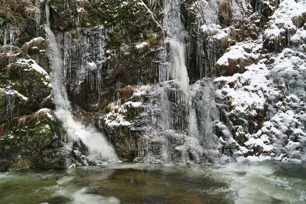 Winter im Schwarzwald: Ravennaschlucht (Foto: Sylvia/Klaus Wahl)