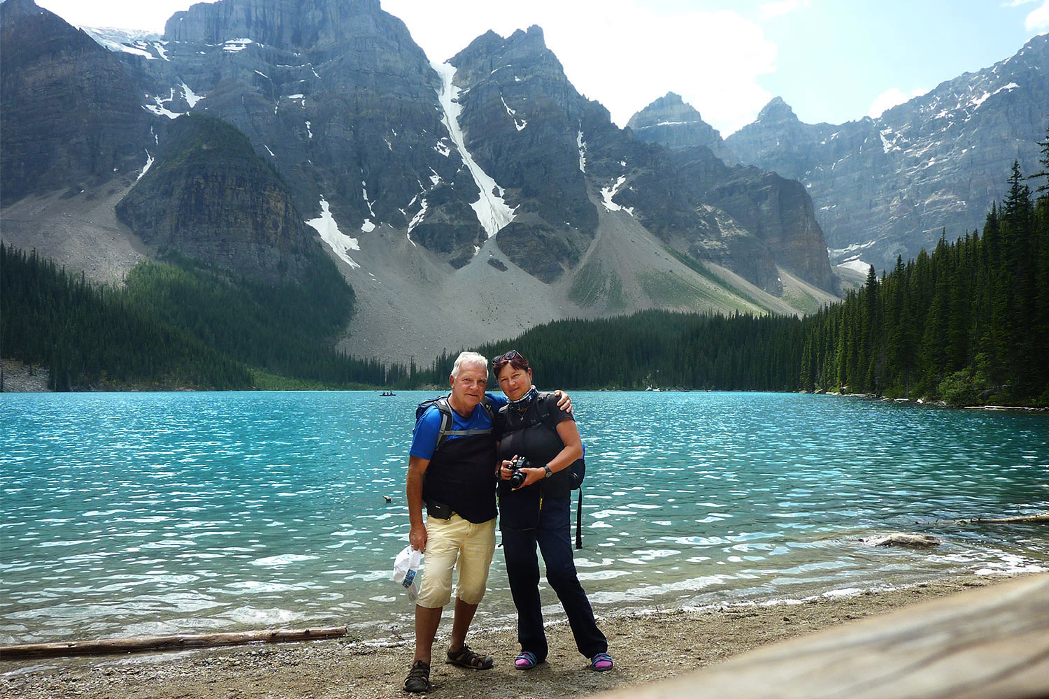 Jochen & Barbara Hollandt im Banff Nationalpark . Westkanada 2018
