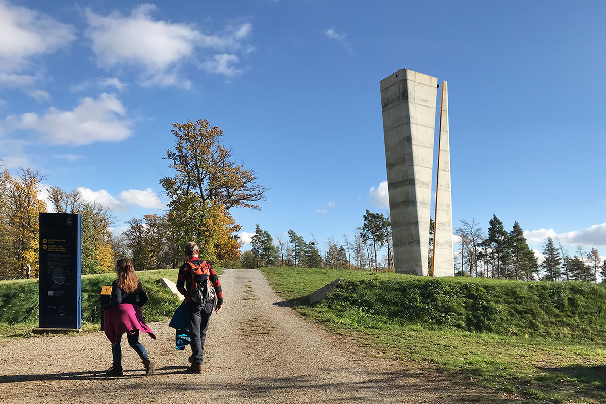 Aussichtsturm an der Arche Nebra (Foto: C./A. Weiland)