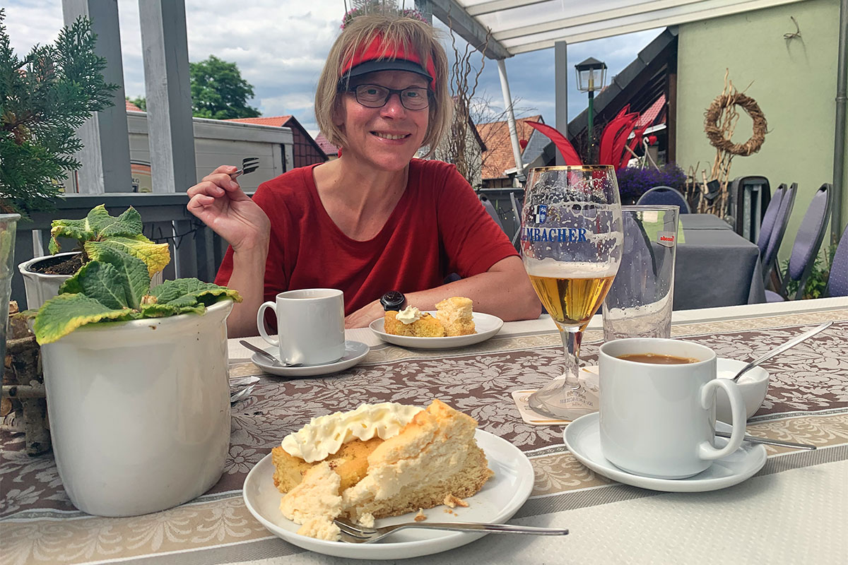Grünes Band: im Landgasthof "Stricker" Stressenhausen (Foto: Andreas Kuhrt)