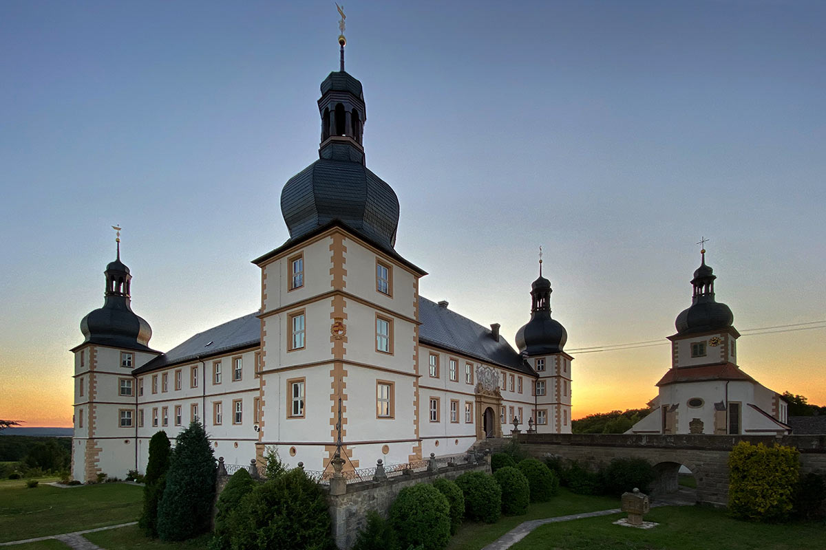 Grünes Band: Schloss Sternberg bei Zimmerau (Foto: Manuela Hahnebach)