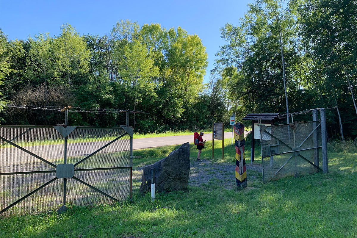 Grünes Band: ehemaliger Grenzübergang Rieth - Zimmerau (Foto: Andreas Kuhrt)