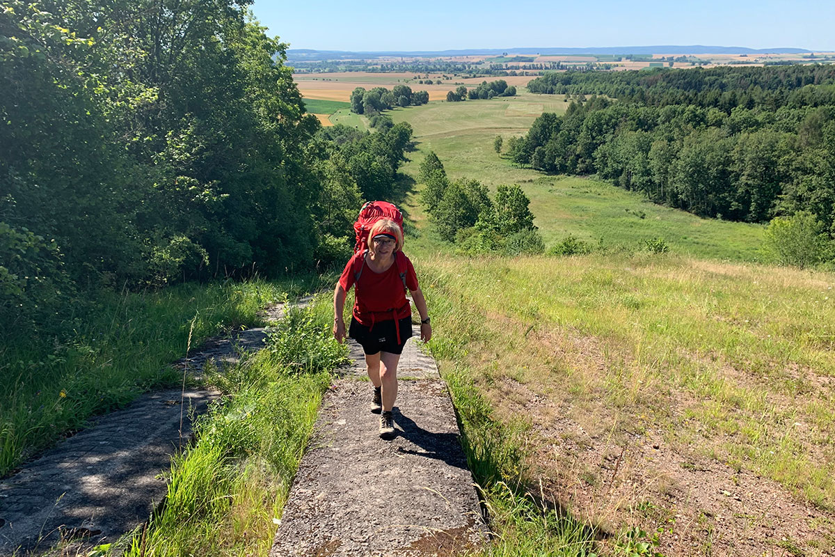 Grünes Band: Kolonnenweg bei Mendhausen (Foto: Andreas Kuhrt)