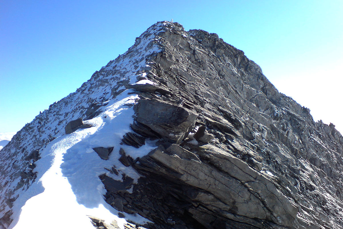 Monte Leone Gruppe: Westgrat zum Monte Leone (Foto: Olaf Färber)