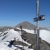 Monte Leone Gruppe: Breithorn Gipfelkreuz, Blick zum Monte Leone (Foto: Olaf Färber)