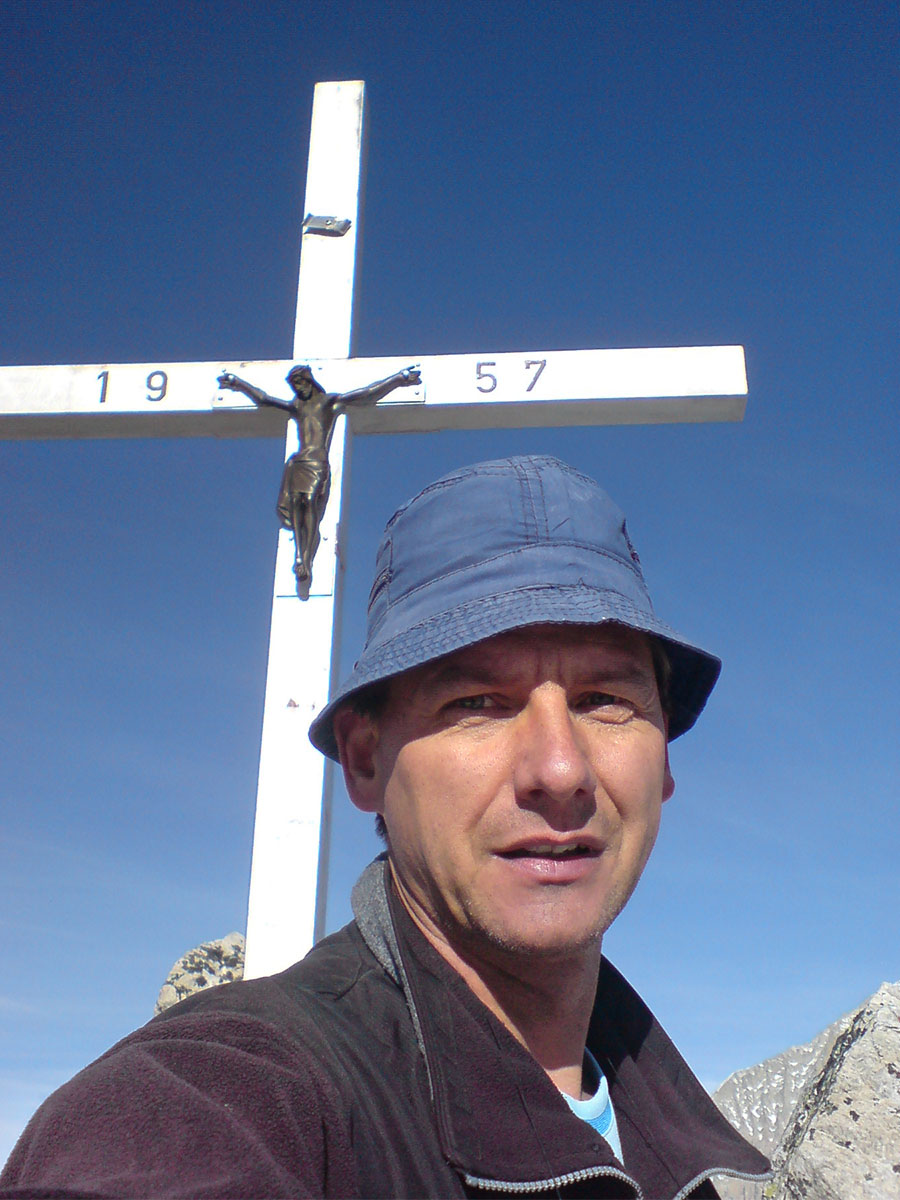 Wiwannihorn (Oberwallis): Gipfelfoto (Foto: Olaf Färber)