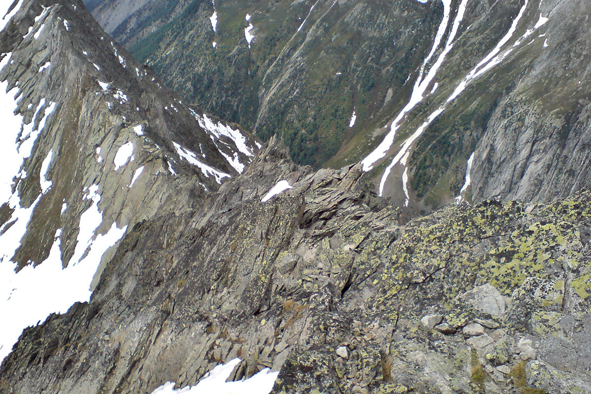 Wiwannihorn (Oberwallis): Westgrat (Foto: Olaf Färber)