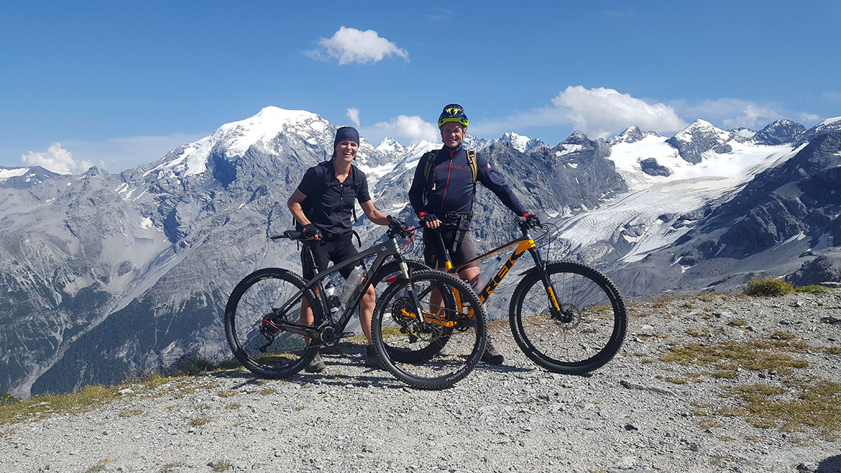2021 Alpen-Bike-Trails: Val Mora (Uli & Jens Triebel)