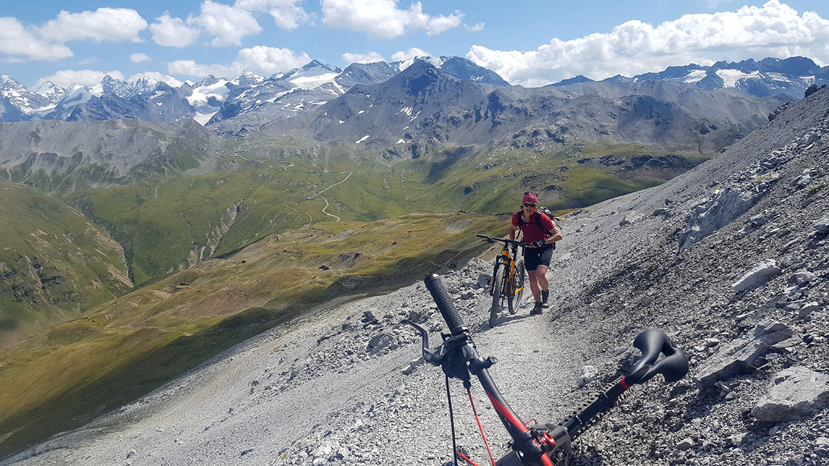 2021 Alpen-Bike-Trails: Val Mora (Uli & Jens Triebel)