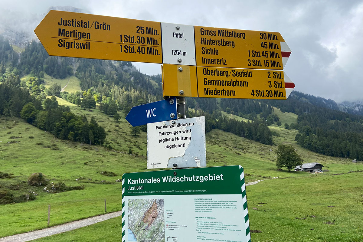 Berner Oberland 2021: Justistal (Foto: Uta Respondek)