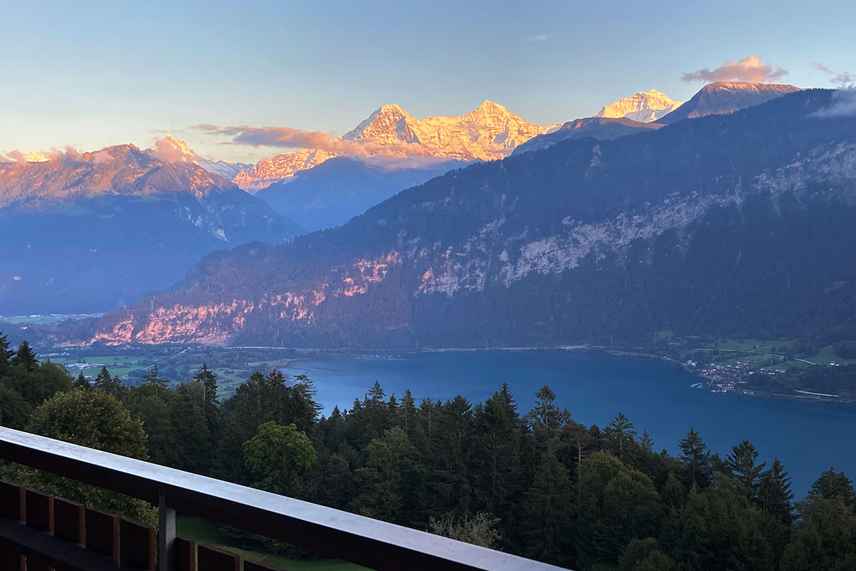 Berner Oberland 2021: Thuner See (Foto: Uta Respondek)