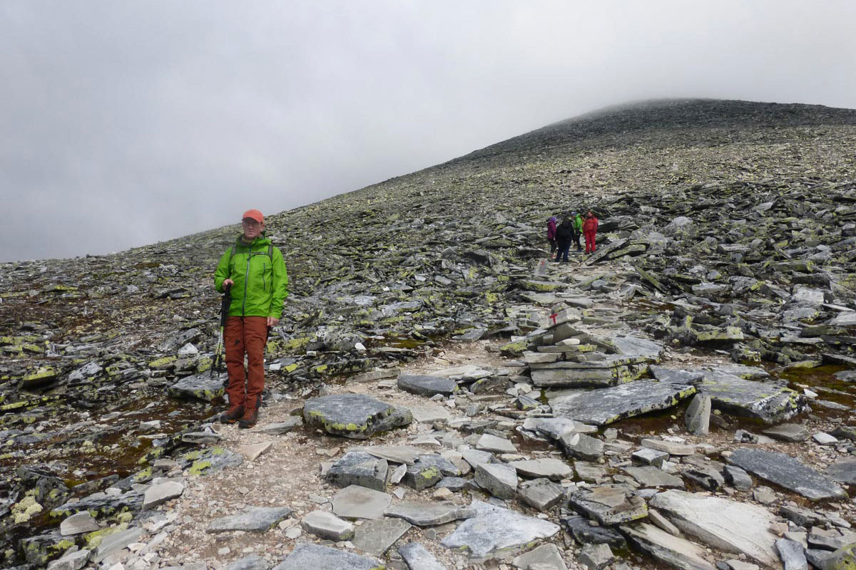 Rondane: Storronden Abstieg (Andrea Schäfer)