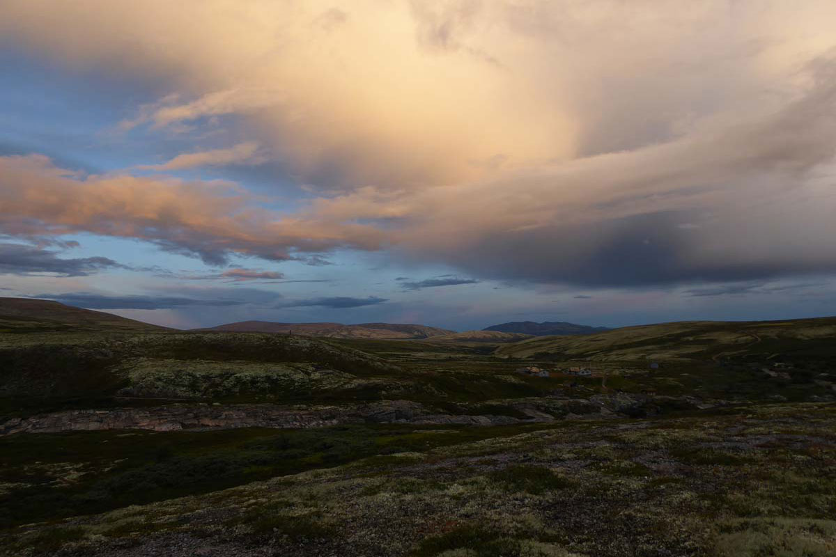 Rondane: Abendstimmung bei der Peer-Gynt-Hytta (Andrea Schäfer)