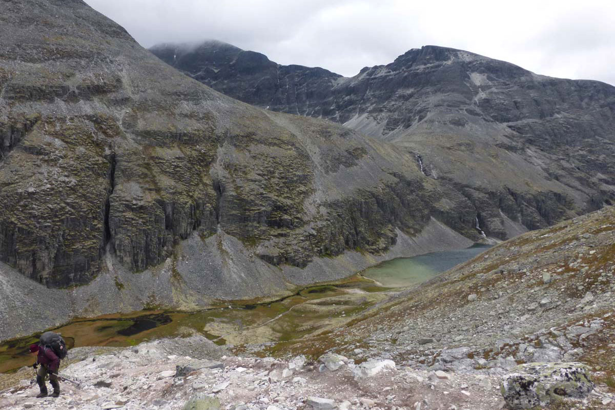 Rondane: Blick zum Midronden und Svartnuten (Andrea Schäfer)