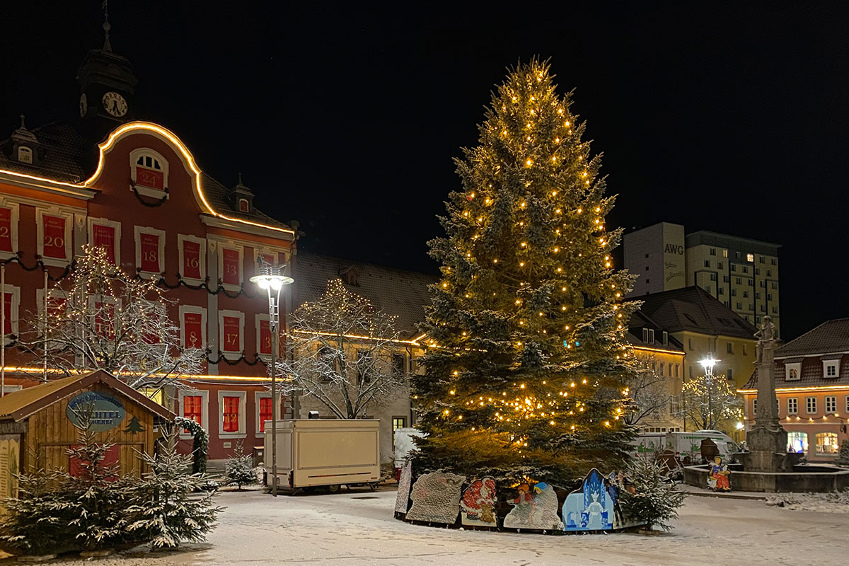 2021 Schmoddertour: Weihnachtsmarkt Suhl (Foto: Andreas Kuhrt)