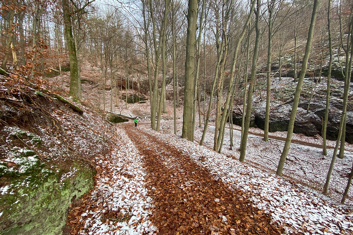 2021 Schmoddertour: zur Landgrafenschlucht bei Eisenach (Foto: Andreas Kuhrt)