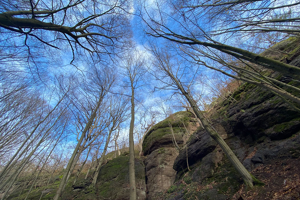 2021 Schmoddertour: Landgrafenschlucht bei Eisenach (Foto: Andreas Kuhrt)