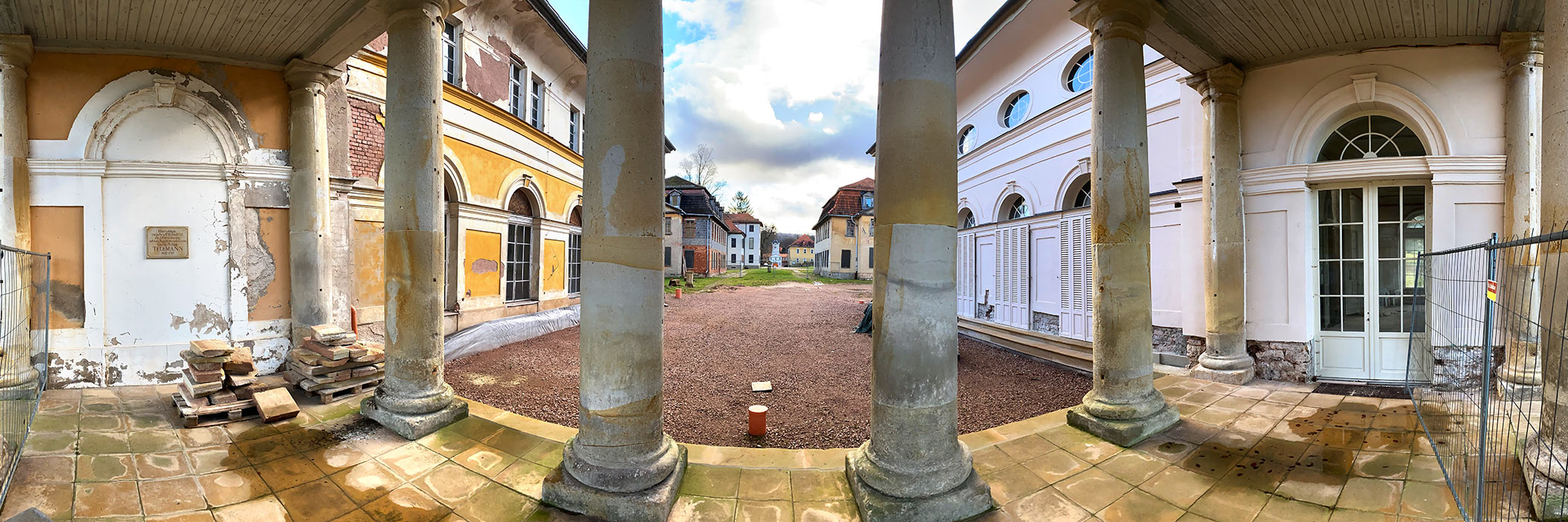2021 Schmoddertour: Schloss Wilhelmsthal (Foto: Andreas Kuhrt)